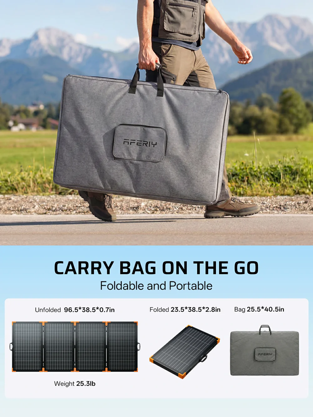400W Portable Solar Panel (Upgraded Version) - Image 3